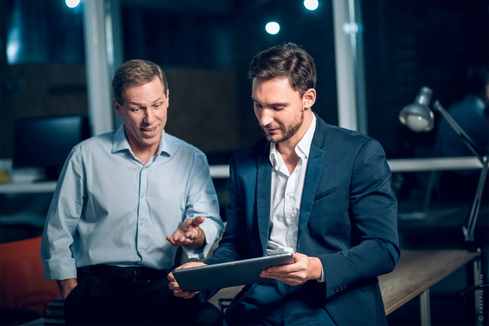 Außendienstmitarbeiter, Geschäftsmeeting, Besprechung