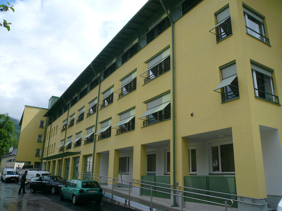 Seniorenzentrum Bad Goisern, Fenster Markisoletten, Beschattung VALETTA