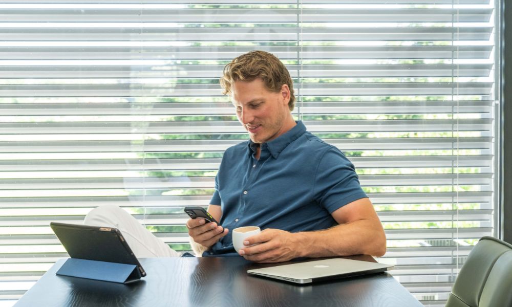 Brian Lebler, Raffstore Smart Home Steuerung