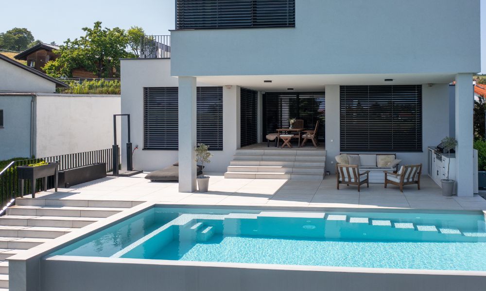 Terrasse, Raffstore