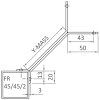 YHR_Horizontalschnitt_Eckdarstellung-FR mit Halter